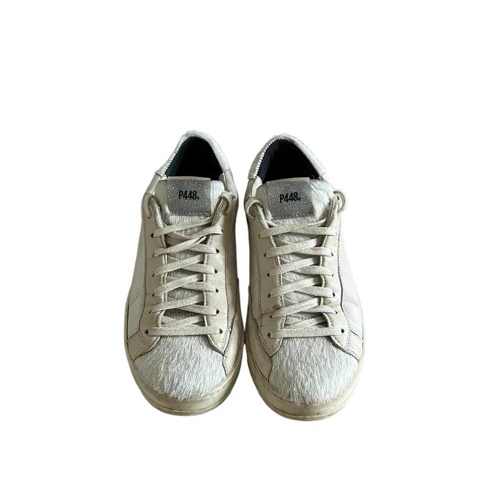 Anthropologie P448 Low Top Lace Up Sneakers